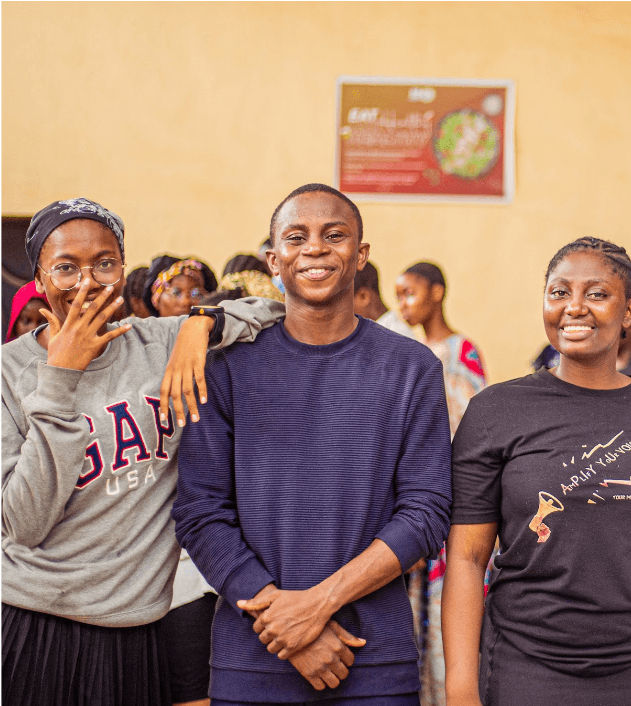 Mountain University Students smiling