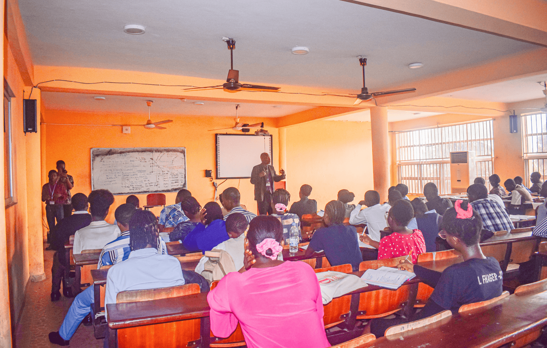 Mountain Top University Students in Class