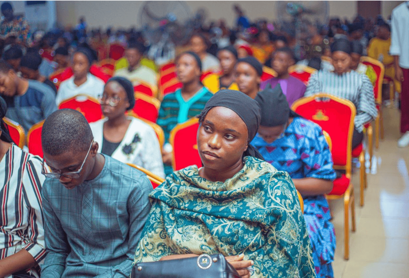 mountain top university students listening to the word of God