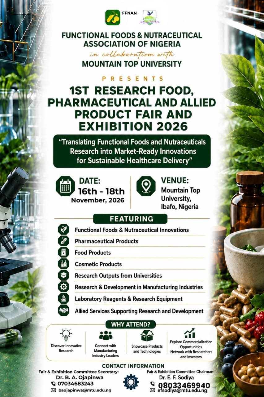 Mountain Top 2026: 8th Pharma-Food Congr...