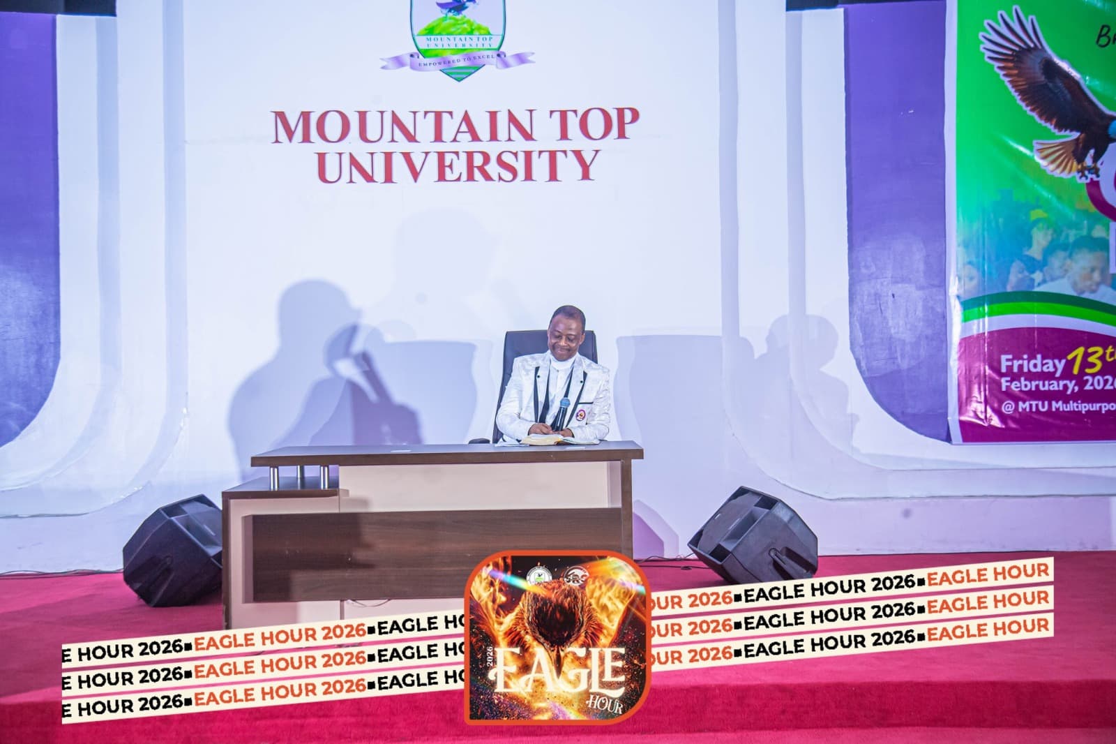 DR D. K. OLUKOYA PAYS APOSTOLIC VISIT TO MOUNTAIN TOP UNIVERSITY, COMMISSIONS PROJECTS AND IMPARTS SPIRITUAL CHARGES