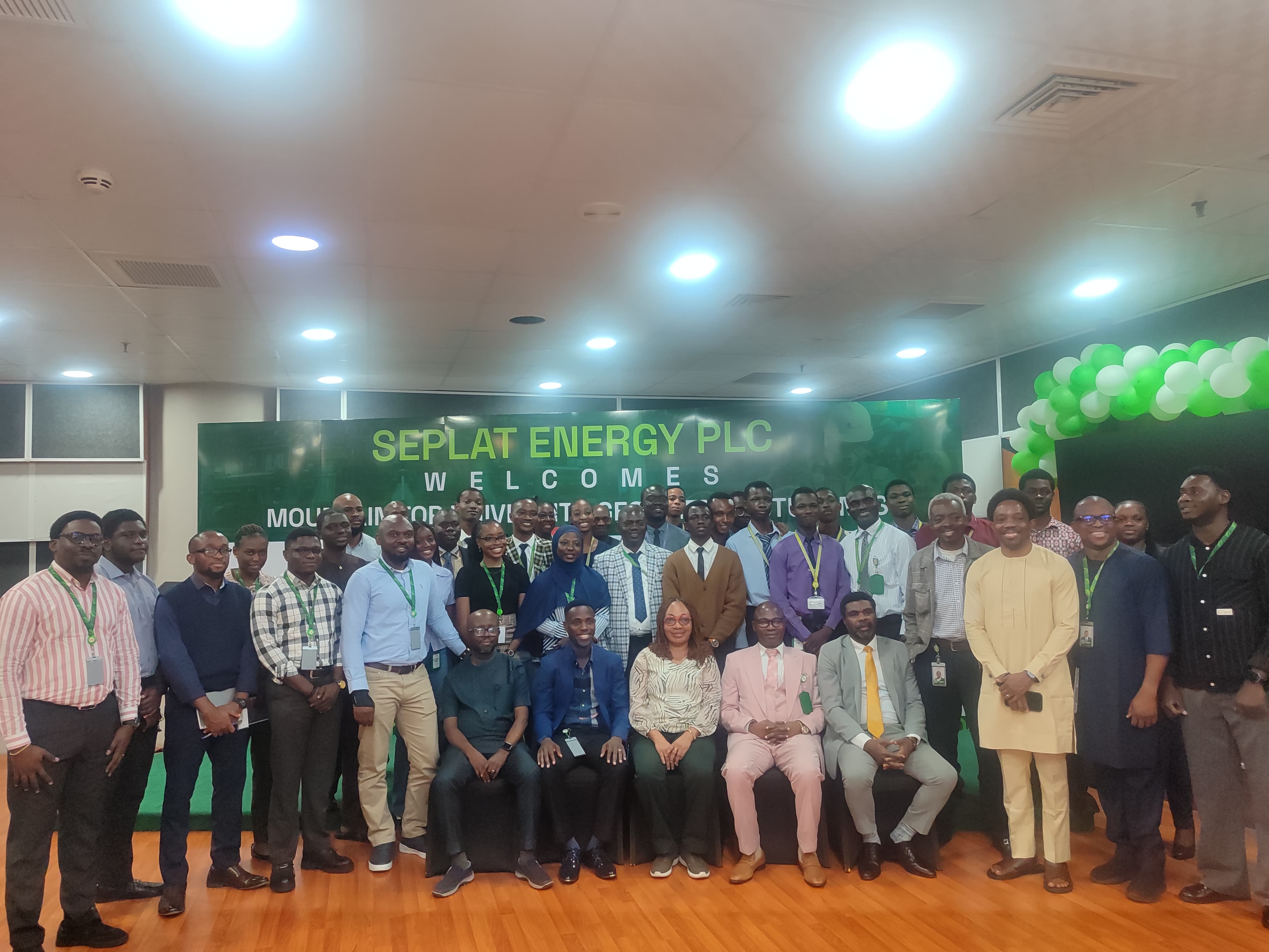 SEPLAT ENERGY HOSTS MOUNTAIN TOP UNIVERSITY GEOSCIENCES STUDENTS FOR INDUSTRY EXPOSURE