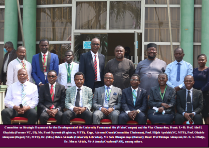 Mountain Top University Holds Workshop for Governing Council's Strategic Committees